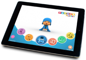 Pocoyo playset best sale learning games