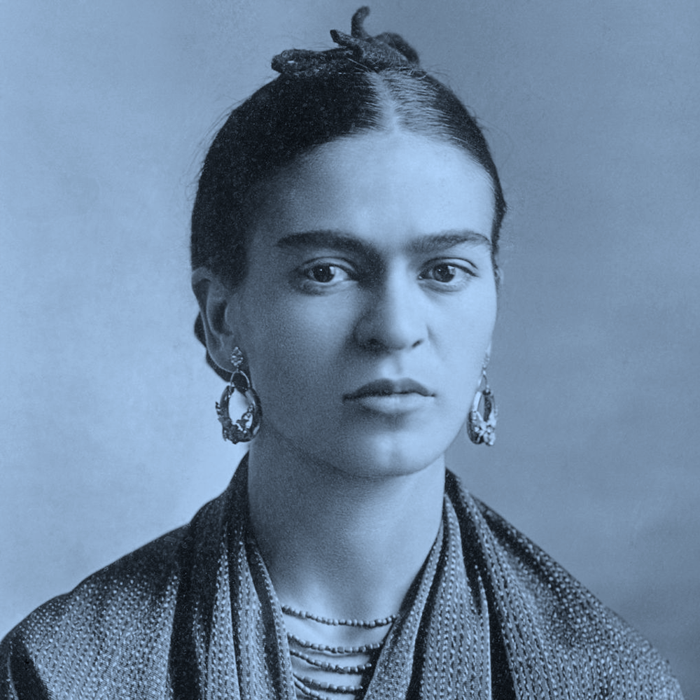 Autorretrato al estilo de Frida Kahlo